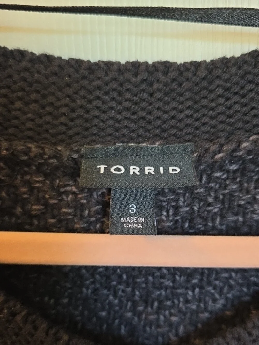 Torrid Charcoal Black Bouclé Button Cardigan - Picture 6 of 6